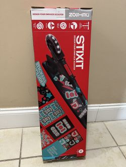 Jetson Stixit Kick Scooter with LED Wheels and Stickers, Adjustable Height