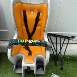 Child Bike Seat With Rack For 29 Inch Wheel 