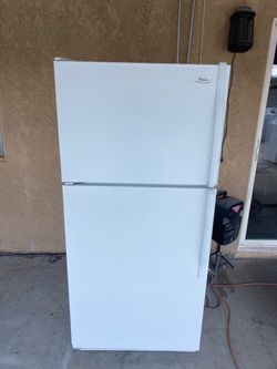 Refrigerator brand Whirlpool 30x66 inches 60 days of warranty free delivery and installation