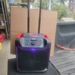 ION PATHFINDER 4 PORTABLE BLUETOOTH SPEAKER WITH WIRELESS QI CHARGING 120W 