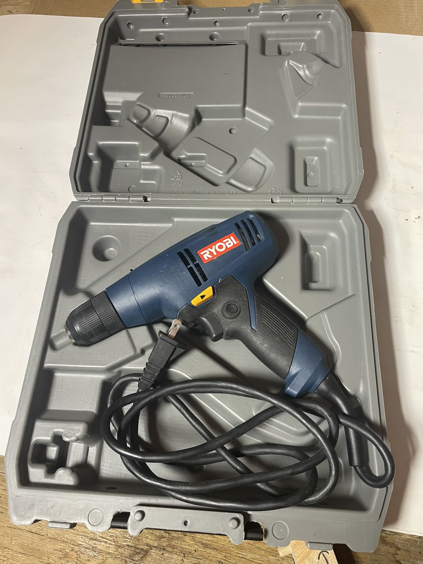 RYOBI D42 3/8" 120V CORDED DRILL/DRIVER with HARD CASE