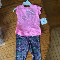 Puma Brand New 2T Outfit 