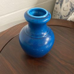 Small Blue Vase  