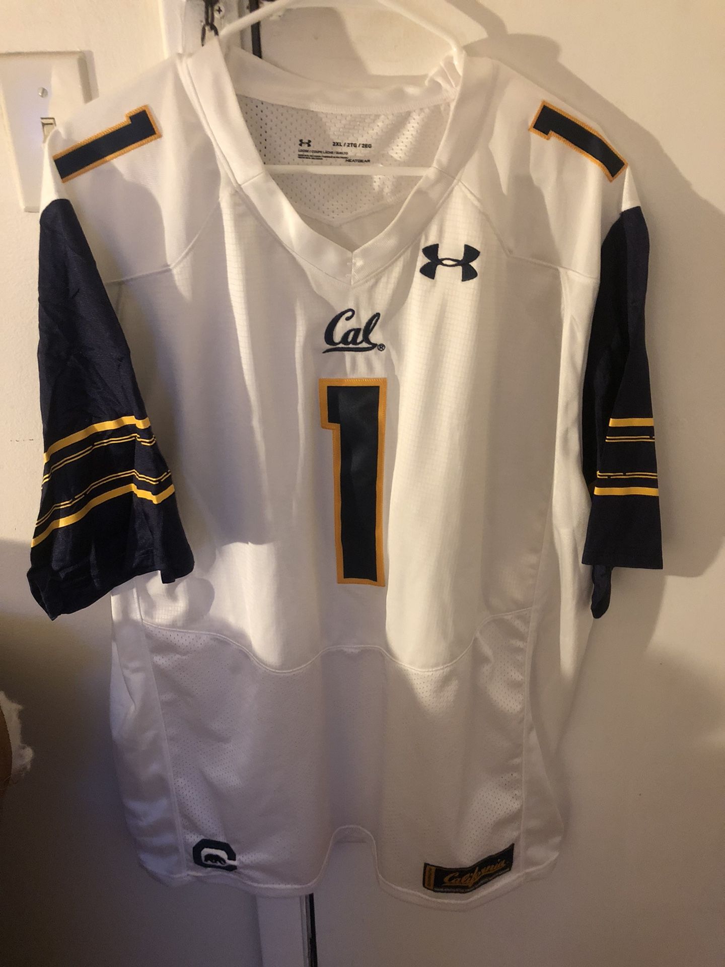 Cal Golden Bears Under Armour Men’s NCAA Jersey 2XL