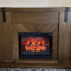 Electric faux Fireplace PICK UP ONLY