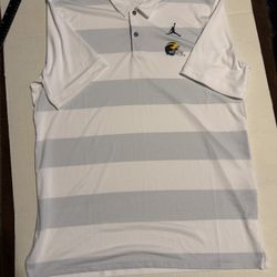 Jordan Michigan Wolverines Polo Men’s Large Dri-Fit