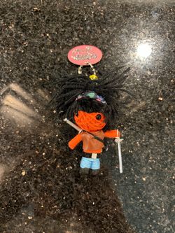 Watchover Voodoo BANISH BAD LUCK String Doll Keychain Bag Charm
