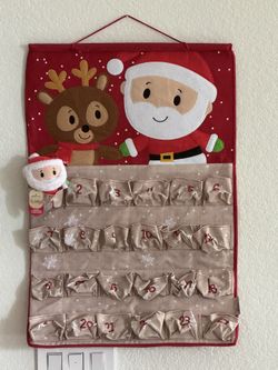 Hallmark Itty Bitty Santa Christmas Countdown
