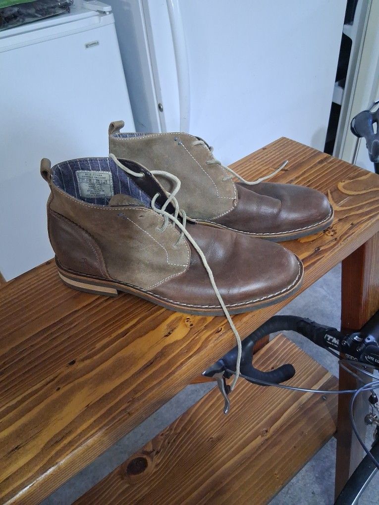 Men's Penguin Brand Leather Casual Boots