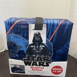 Stars wars weighted blanket 36in x 48in weights 4.5 LBS Brand new 