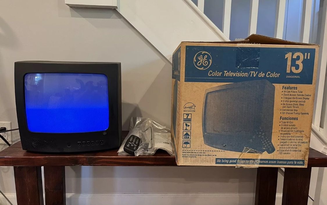 Vintage General Electric TV Television Retro Video Gaming Games 13GP341 Remote