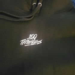 100 Thieves  Camping Hoodie  2020 Size MEDIUM