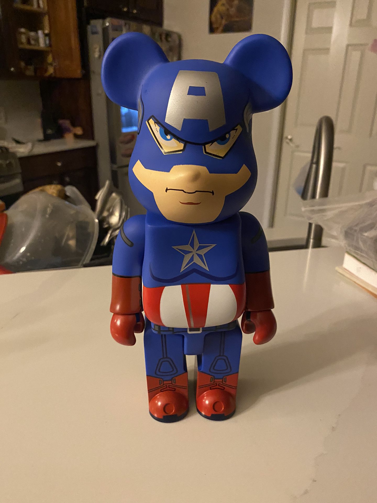 Mini Captain America Bearbrick 