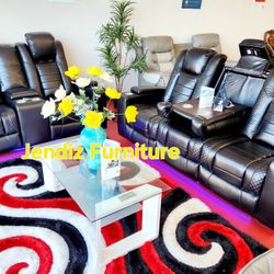 🔥Brand New Power Reclining Sofa Set 🔥