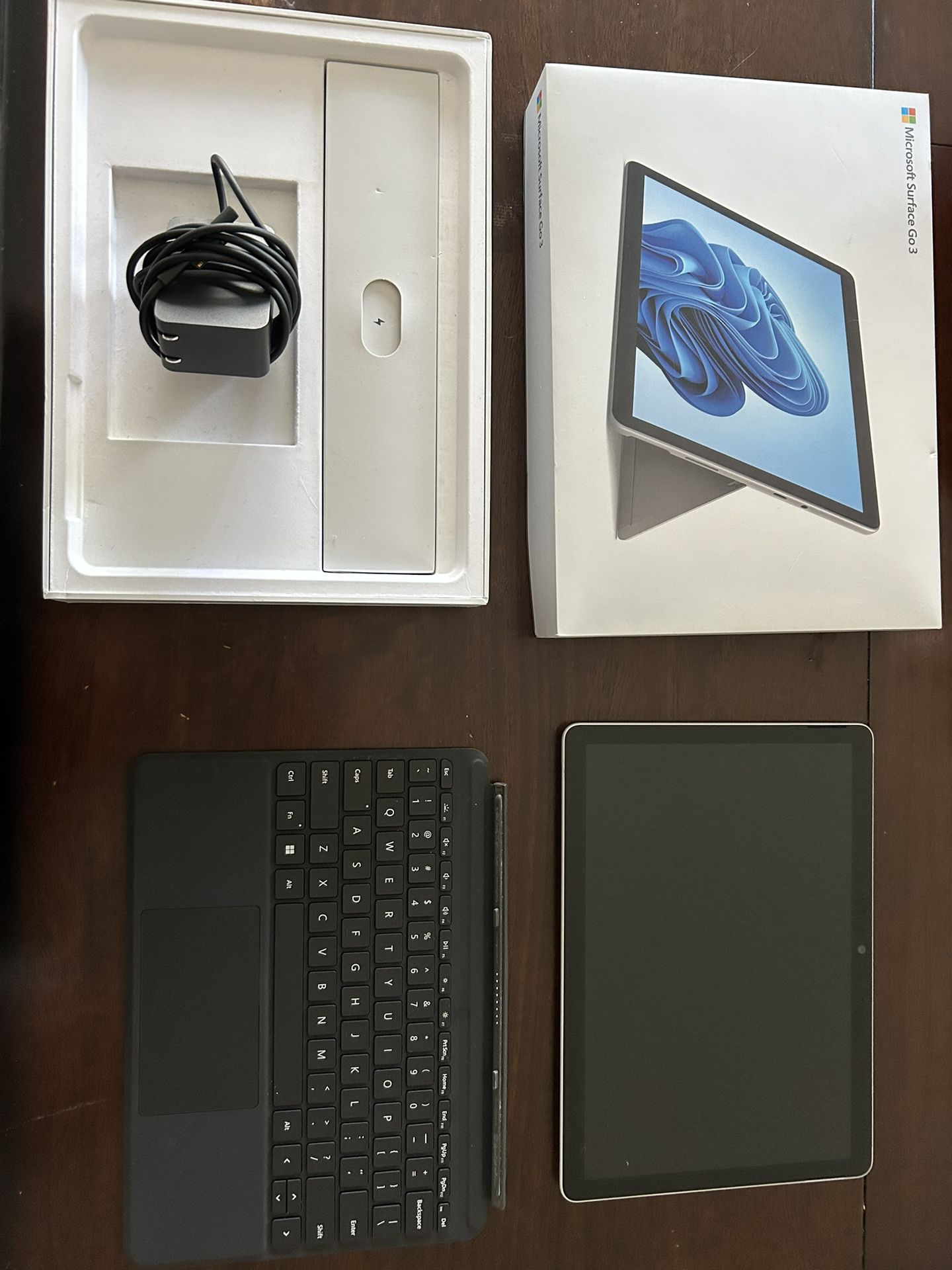 Microsoft Surface go 3 AND Keyboard 