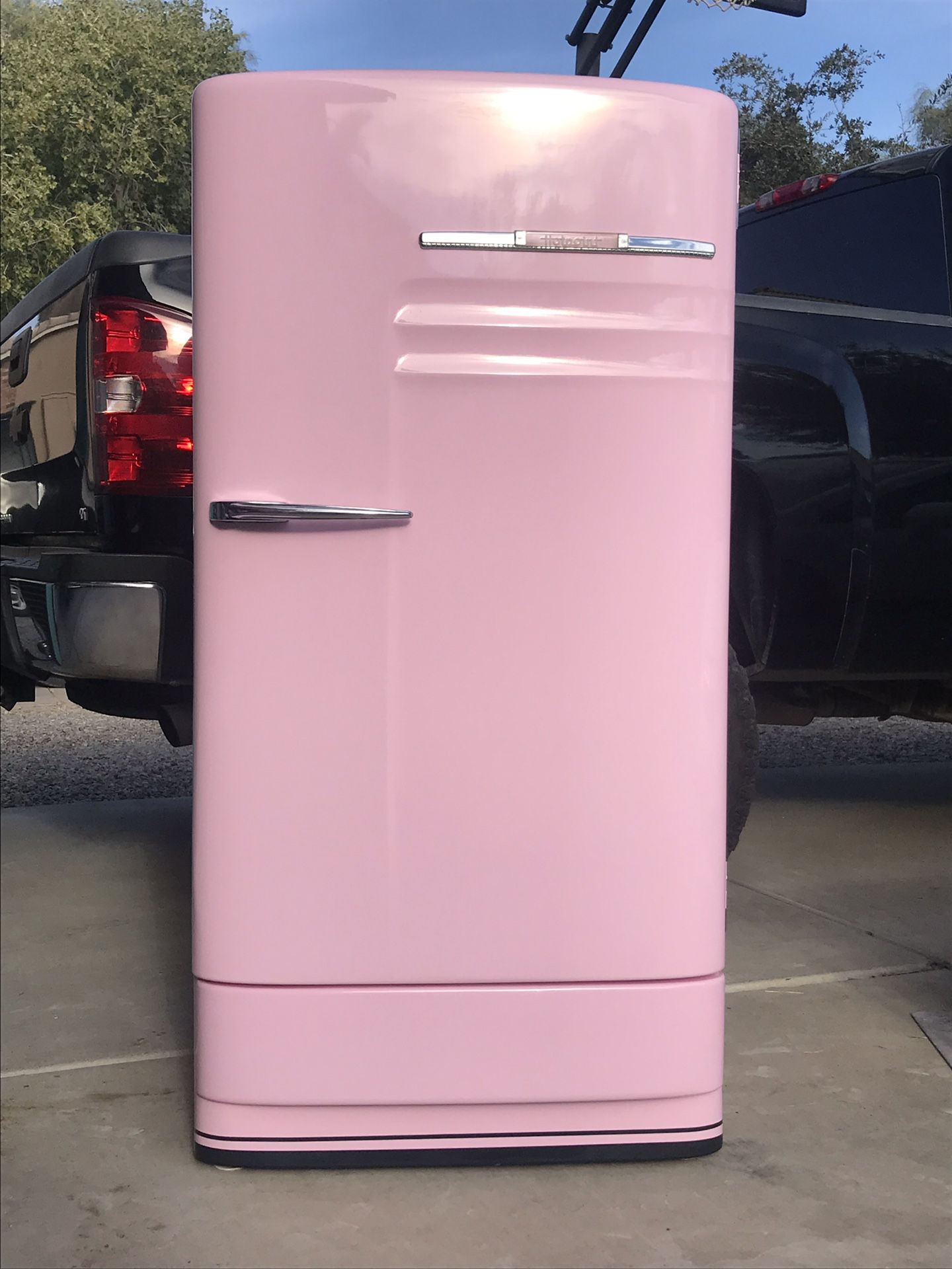 1940s 1950s Vintage Hotpoint Fridge