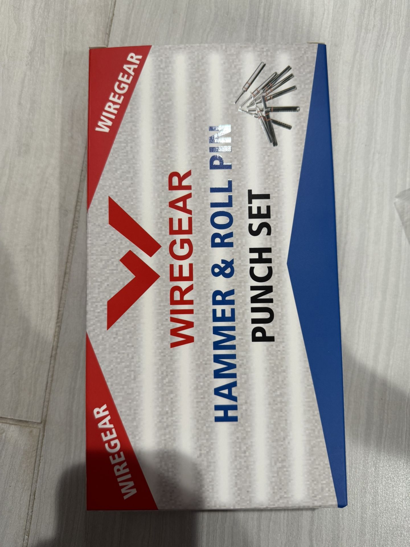 Pin Punch Set, Steel Roll Pin Punch Set, Punch Tool, Pin Punches with Replaceable Face Hammer, Made of Solid Material, Mechanical Repair Tool with Ben