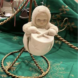 Snowbabies "One Little Candle Jinglebaby - Ornament"