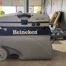 Heineken Grill + Cooler Combo On Wheels