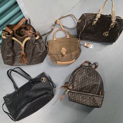 5 Michael Kors Bags Backpack Handbags 
