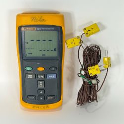 Fluke 52 II Handheld Digital Thermocouple Thermometer - Dual-Input
