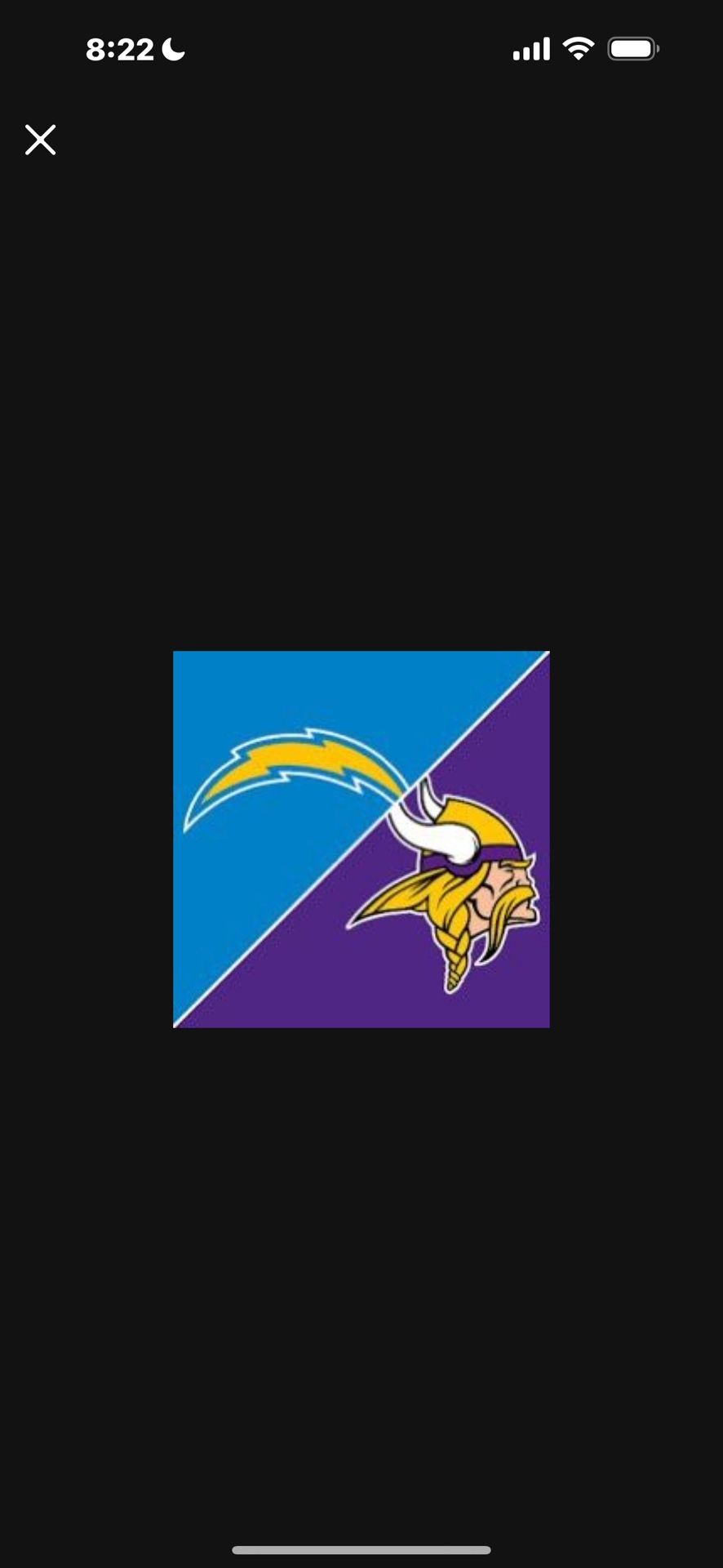 LA Chargers VS Vikings