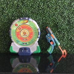 Nerf Gun and target