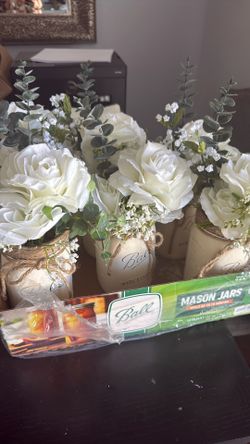 Flower centerpieces six of them