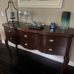 Real Wood Sideboard 