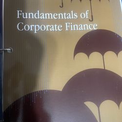Fundamentals of Corporate Finance