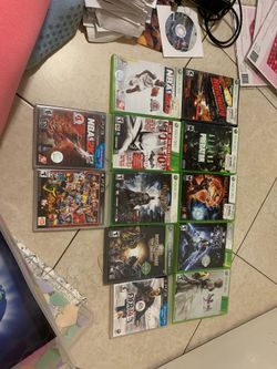 Video games (XBOX 360) and (PS3)