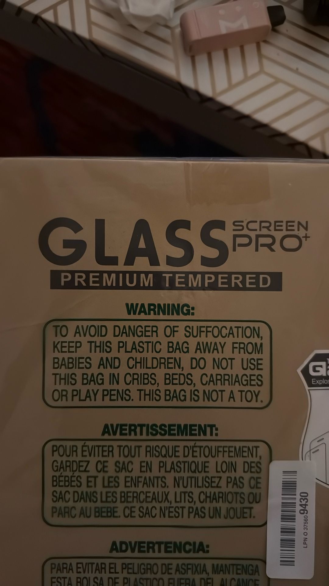 Tempered Glass Screen Cover Galaxy S10 Tablet