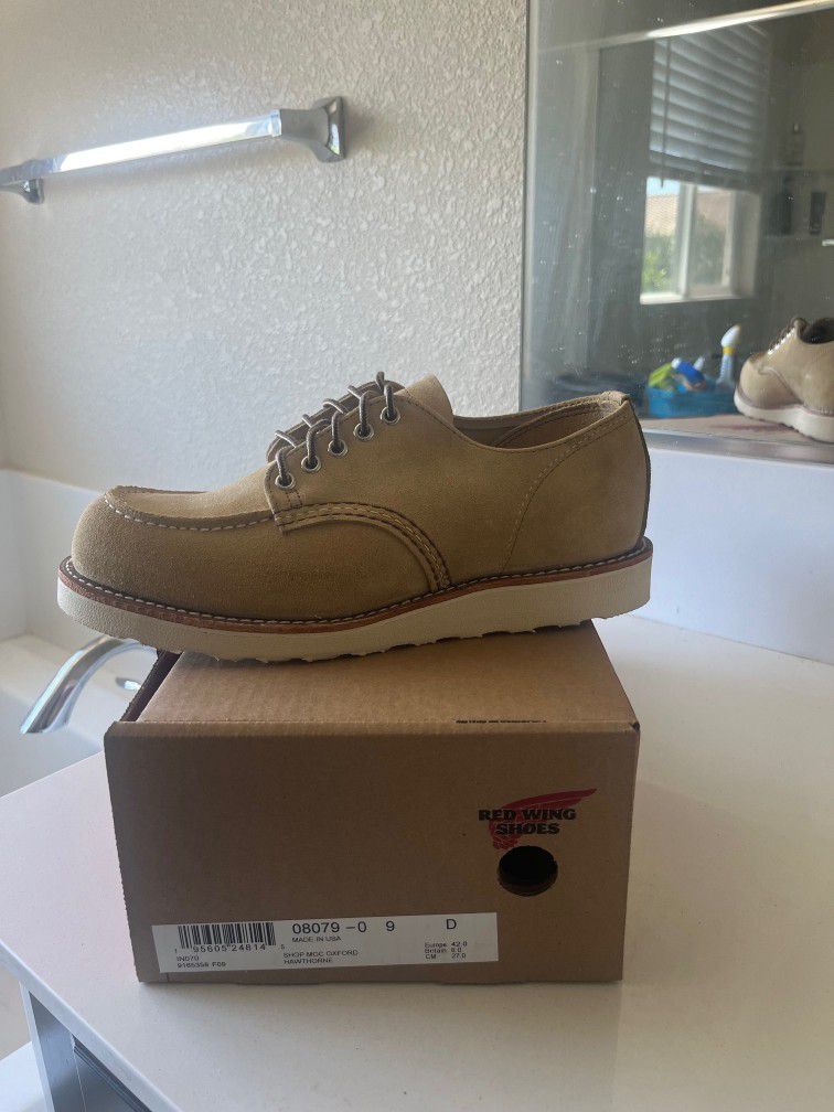 Red Wing Moc Toe Low Boots 9