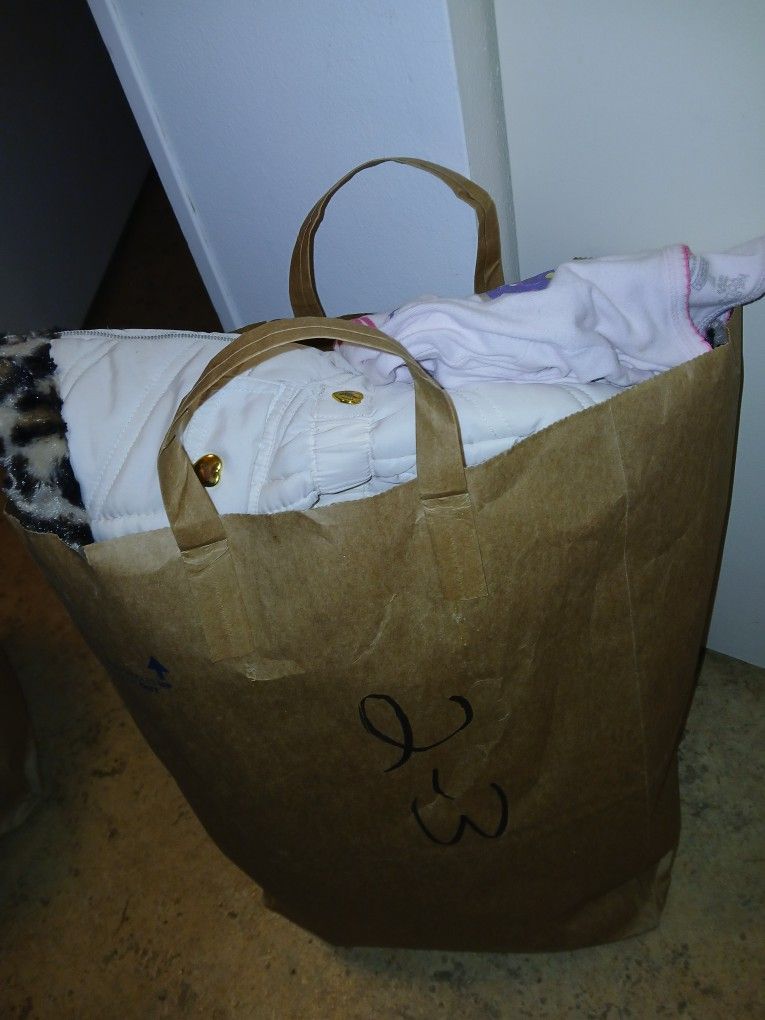 Bag Full Of Girl Clothes