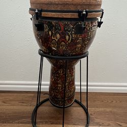 Djembe Drum with Stand 