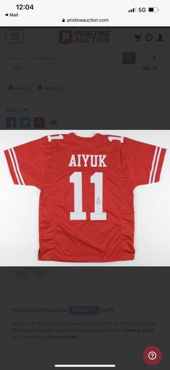 San Francisco 49ers Brandon Aiyuk Signed Jersey
