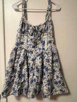 Wild Fable Blue Floral Sundress – Size XL