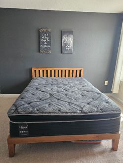 Queen Bed Frame (NO MATTRESS)