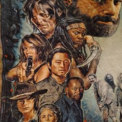 The Walking Dead Small Blanket 