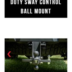 Ball Hitch Plus Sway Bar