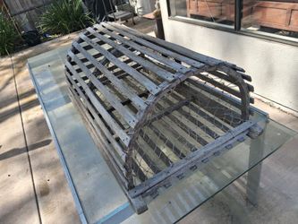 Vintage lobster trap from Maine