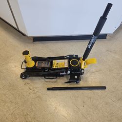 Duralast Gold 3-1/2 Ton Professional Foldable Garage Jack B817730-1
