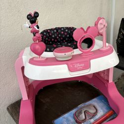 Disney Baby Ready, Set, Walk DX Developmental Walker, Modern Minnie