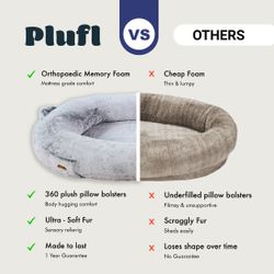 Plufl - Human Dog Bed