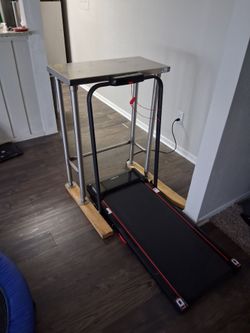 Treadmill  compact  and foldable
