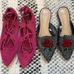 Women Shoes Size 6.5 $2 Each 