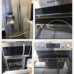 $1750*Samsung 4pc Ss ALL MATCHING SET