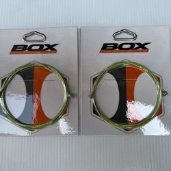 Box Teflon Coated Brake Cable Green MTB/BMX 2-Pack  New!