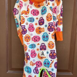 Miaododo Day Of The Dead Dog Pajamas Onesie Recovery Suit 