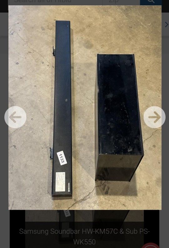 Samsung HW-KM57C Soundbar Set With Subwoofer